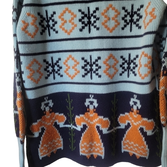 Vintage knit cardigan size large - Picture 5 of 6